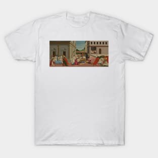 Three Miracles of Saint Zenobius by Sandro Botticelli T-Shirt